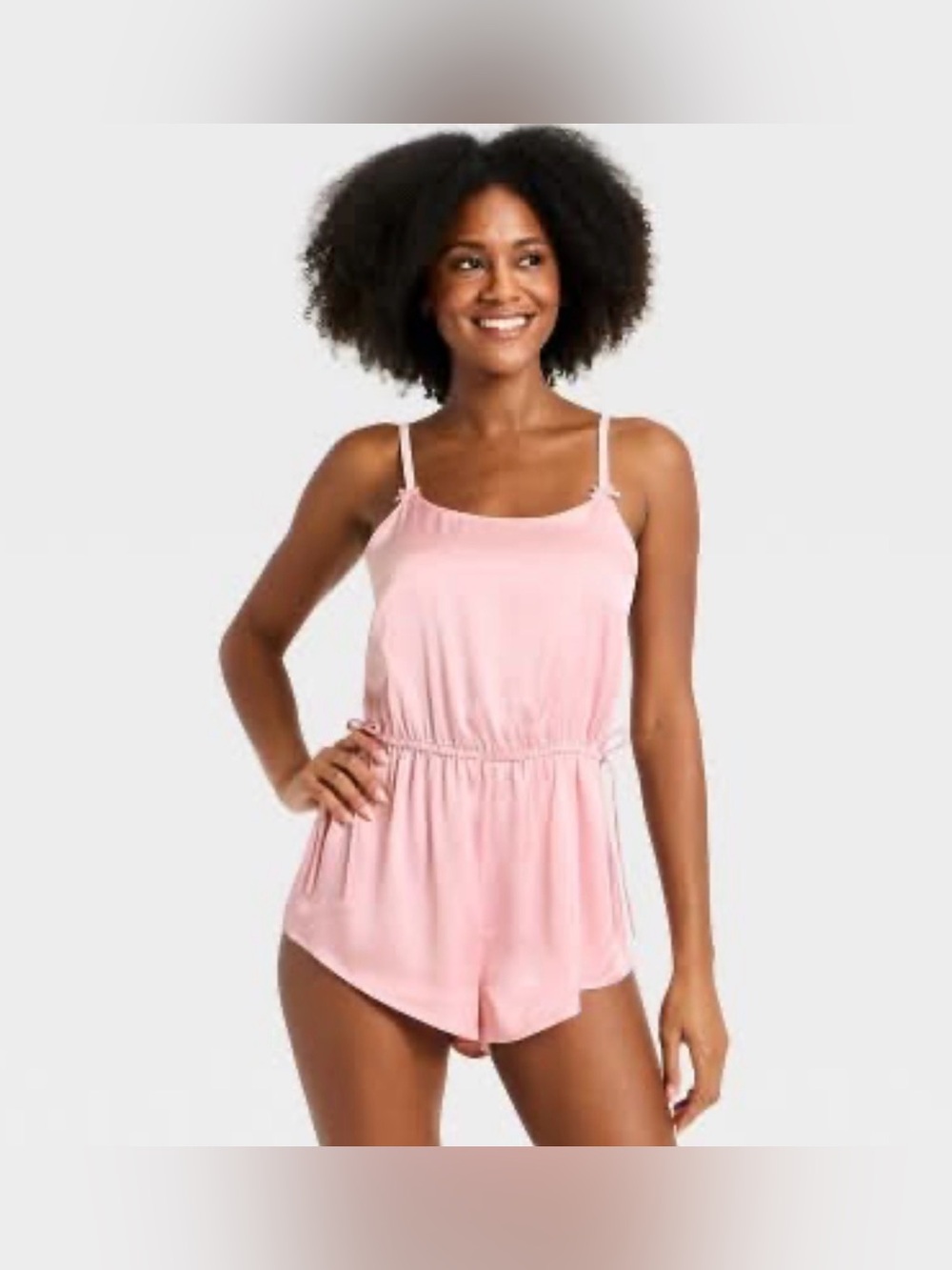 NWT Auden Women's Pink Playsuit-romper